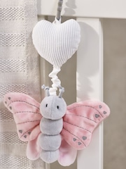 The White Company Pink Butterfly Musical Pull - Image 2 of 4