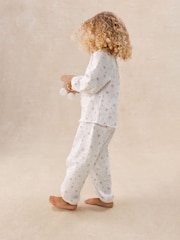 The White Company Double Cotton Boho Minnie Floral Relaxed Fit Pyjamas - صورة 2 من 5
