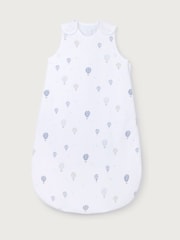 The White Company White Cotton Blend Hot Air Balloon Quilted Sleeping 2.5 Tog Bag - Image 1 of 4