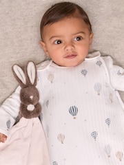 The White Company White Cotton Blend Hot Air Balloon Quilted Sleeping 2.5 Tog Bag - Image 2 of 4