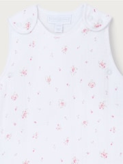 The White Company Pink Double Cotton Blend Minnie Floral Print Sleeping 2.5 Tog Bag - Image 2 of 2