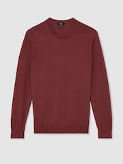 Reiss Rooibos Red Wessex Jumper - Image 2 of 6