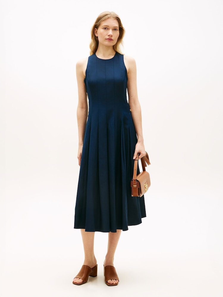 Tommy Hilfiger Linen Blend Midi Dress - Image 1 of 5