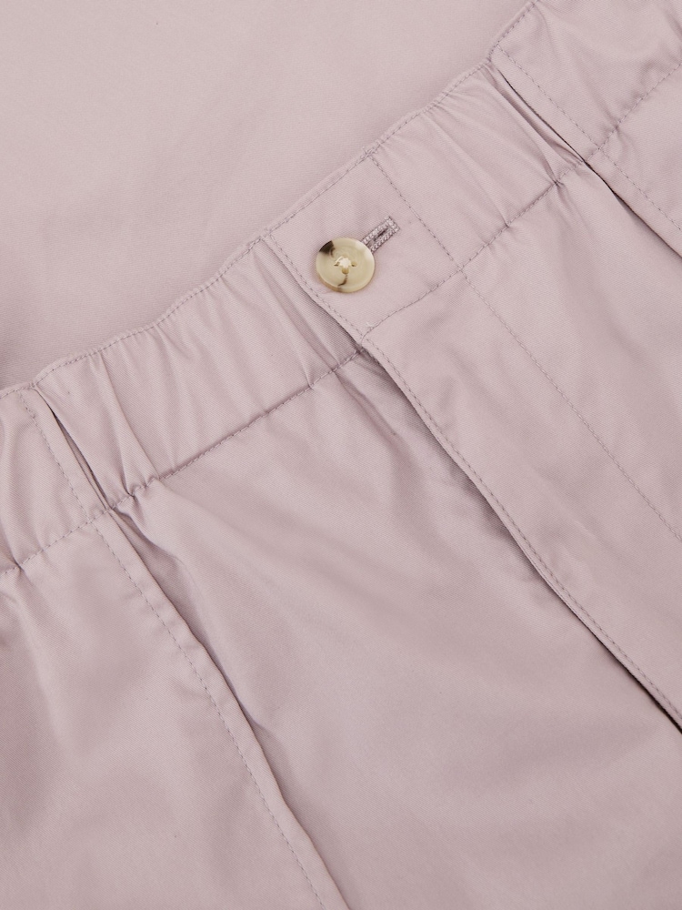 Rosa - Pantalones Reiss Snap de mezcla de algodón ligeros y corte ajustado. - Imagen 6 de 6 Rosa - Pantalones Reiss Snap de mezcla de algodón ligeros y corte ajustado. - Imagen 6 de 6