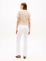 Tommy Hilfiger White Bootcut Jeans - Image 3 of 5