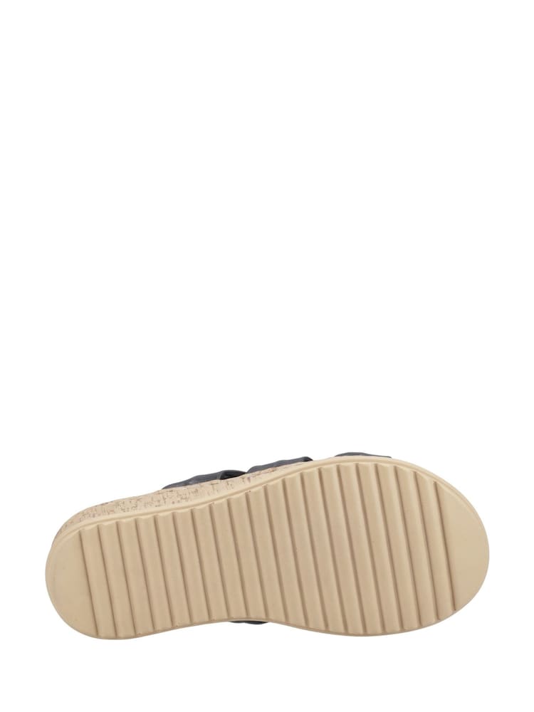 Hush Puppies Black Eden Wide Fit Sandal - Image 5 of 5