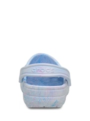 Crocs Blue Adult Classic Marbled Clogs - Image 3 of 6
