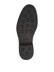 Jones Bootmaker Brown Suede Rodrigo Wide-Fit Leather Tassel Loafers - Image 5 of 5