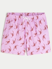 Hollister Pink Swim Shorts - Image 4 of 5