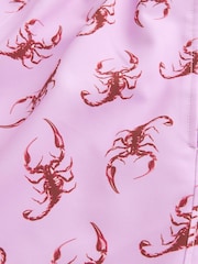 Hollister Pink Swim Shorts - Image 5 of 5
