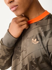 Трикотаж с длинными рукавами и логотипом-трилистником adidas Originals - Изображение 4 5