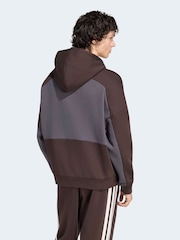 adidas Originals Brown Cutline Hoodie - Image 2 of 6