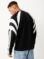 adidas Black House Of Tiro Long Sleeve Jersey - Image 3 of 5