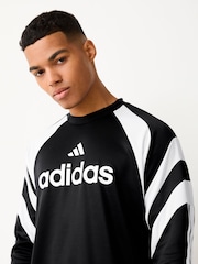 adidas Black House Of Tiro Long Sleeve Jersey - Image 4 of 5