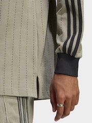 adidas Originals Pinstripes långärmad pikétröja - Bild 5 av 6