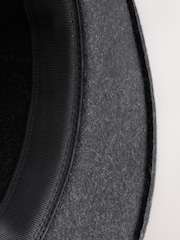 Black Fedora Snaffle Hat - Image 7 of 7