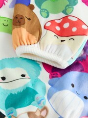Multicoloured Squishmallows Fleece Cosy Pyjamas (3-16yrs) - Image 7 of 8