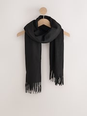 Black Midweight Scarf - Image 5 of 7