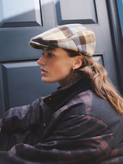 Cheque azul - Flatcap Hat - Imagen 1 de 7