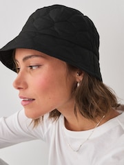 Negro guateado - Gorro estilo pescador - Imagen 2 de 5