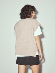 Oatmeal Argyle Tank - Image 4 of 8