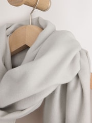 Açıq Boz - Ortaçəkili Scarf - 7şəkildən 6 şəkil