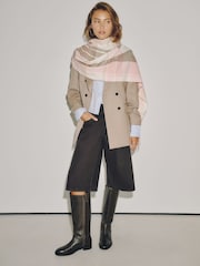 Çəhrayı Çek - Ortaçəkili Scarf - 5şəkildən 3 şəkil
