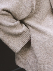 Oatmeal Scarf Detail Knitted Cover Up Jackets - Image 4 of 7