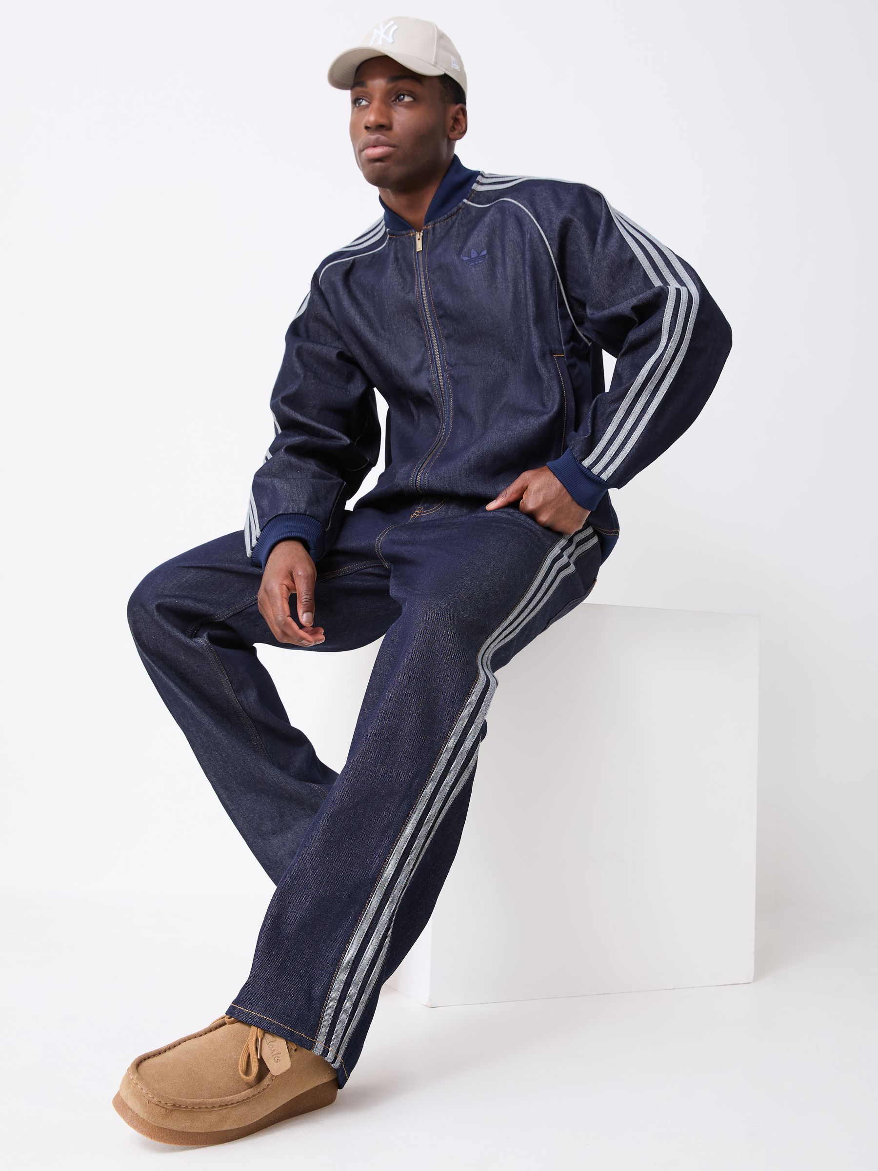 Comprar adidas Originals Sst Adicolor Denim Tracktop from Next Brazil