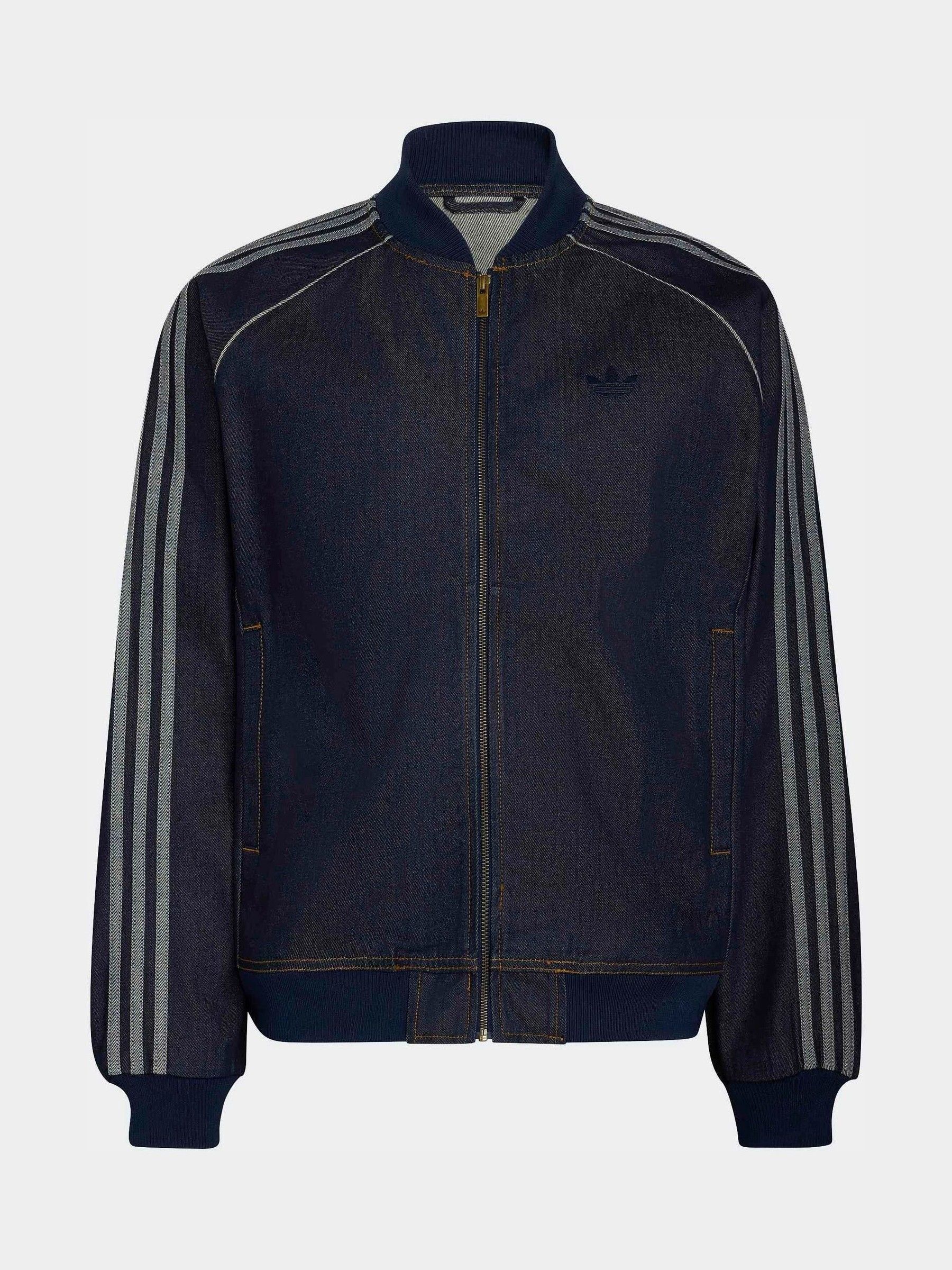 Buy adidas Originals Blue Sst Adicolor Denim Tracktop from Next USA