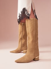 B by Ted Baker Pointed Knee High Boots - Image 1 of 8