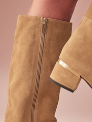 B by Ted Baker Pointed Knee High Boots - Image 3 of 8