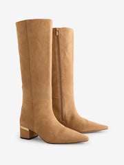 B by Ted Baker Pointed Knee High Boots - Image 5 of 8
