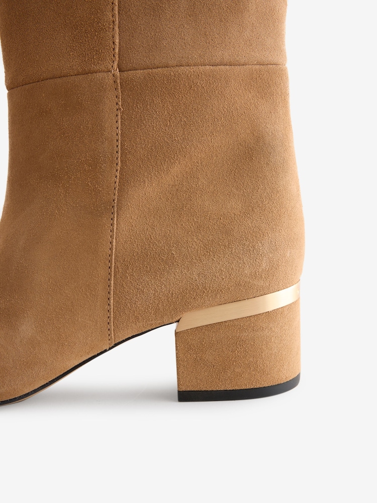 B by Ted Baker Pointed Knee High Boots - Image 8 of 8 B by Ted Baker Pointed Knee High Boots - Image 8 of 8