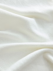 White Small Triangle Scarf - Image 8 of 8