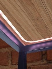 XR Living Oak Black Denver Chest with App Control LED Lights - Image 5 of 6