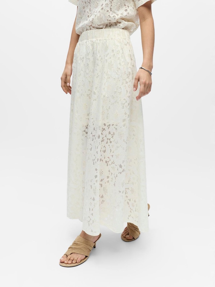OBJECT Lace Maxi Skirt - Image 1 of 5