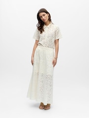 OBJECT Lace Maxi Skirt - Image 3 of 5