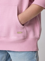 Superdry Pink Graphic Graphic Hoodie - Image 5 of 12