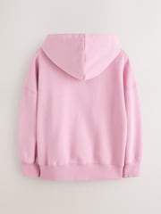 Superdry Pink Graphic Graphic Hoodie - Image 7 of 12