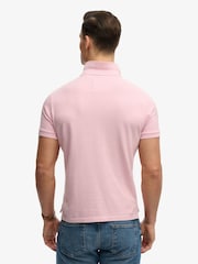 Superdry Pink Vintage Athletic Polo Shirt - Image 3 of 7