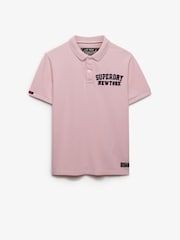 Superdry Pink Vintage Athletic Polo Shirt - Image 6 of 7