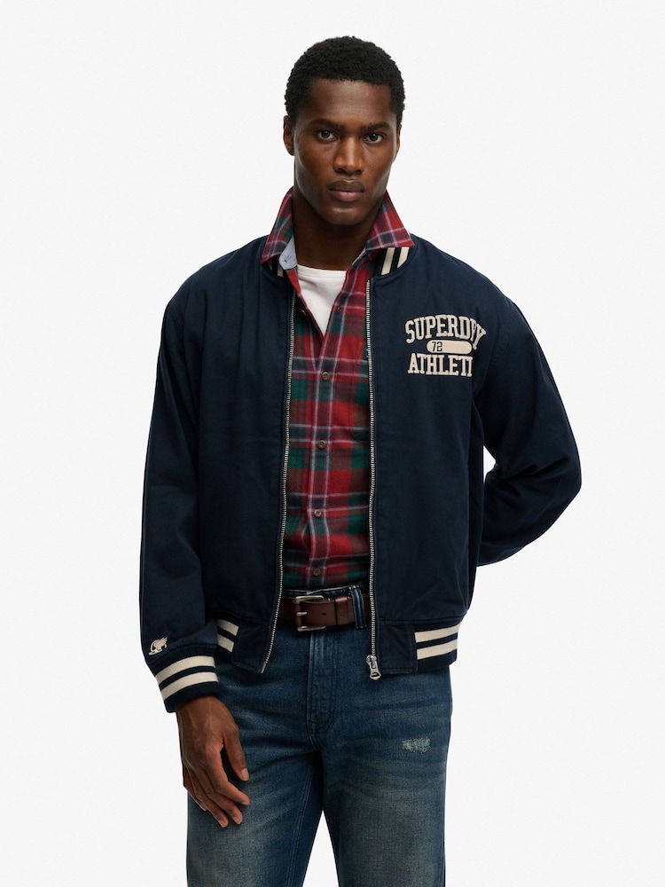 Superdry Twill Varsity Bomber Μπουφάν - Εικόνα 2 από 7