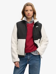 SUPERDRY Polar Fleece Hybrid Trekker Jacket - תמונה 1 מתוך 9