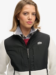 SUPERDRY Polar Fleece Hybrid Trekker Jacket - תמונה 4 מתוך 9