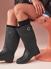 B by Ted Baker Monogram Neoprene Wellies - Imaginea 2 din 8
