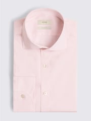 وردي - قميص تلبيس رشيق قابل للتمدد من Moss - Image 3 of 3