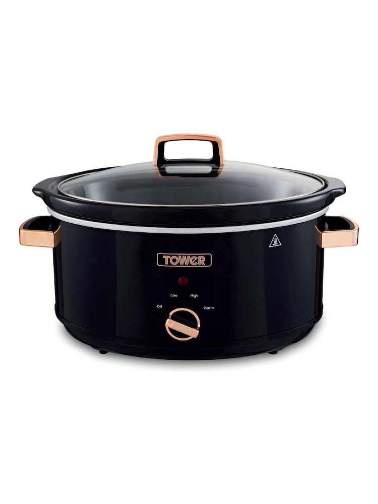 Tower Rose Gold Slow Cooker - Image 1 of 12