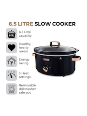 Tower Rose Gold Slow Cooker - Image 2 of 12