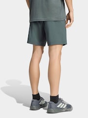 adidas Dark Grey Workout Essentials Base Woven Shorts - Image 2 of 6
